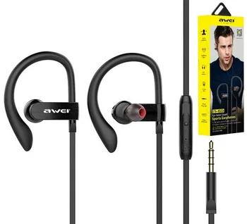 

Awei NEWEST ES-160i cuffie corsa sport microfono volume clip per smartphone