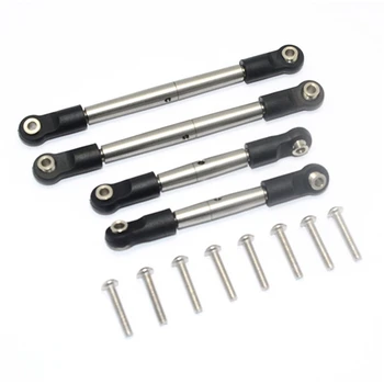 

Steel Front +Rear Anti-roll Toe Links For Traxxas Unlimited Desert Racer UDR Stainless Steel Rod adjustable CW &CCW with Screws