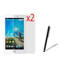 3в1 2x ЖК-прозрачная защитная пленка для экрана Защитная пленка+ 1x Стилус для acer Iconia Tab 8 A1-840 HD A1-840FHD " планшет