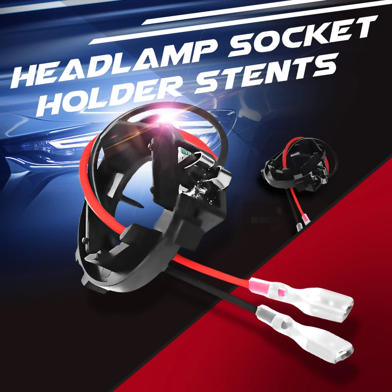 H7 Headlight Bulbs Holder Adapter Base Car Headlamp LED socket Holder