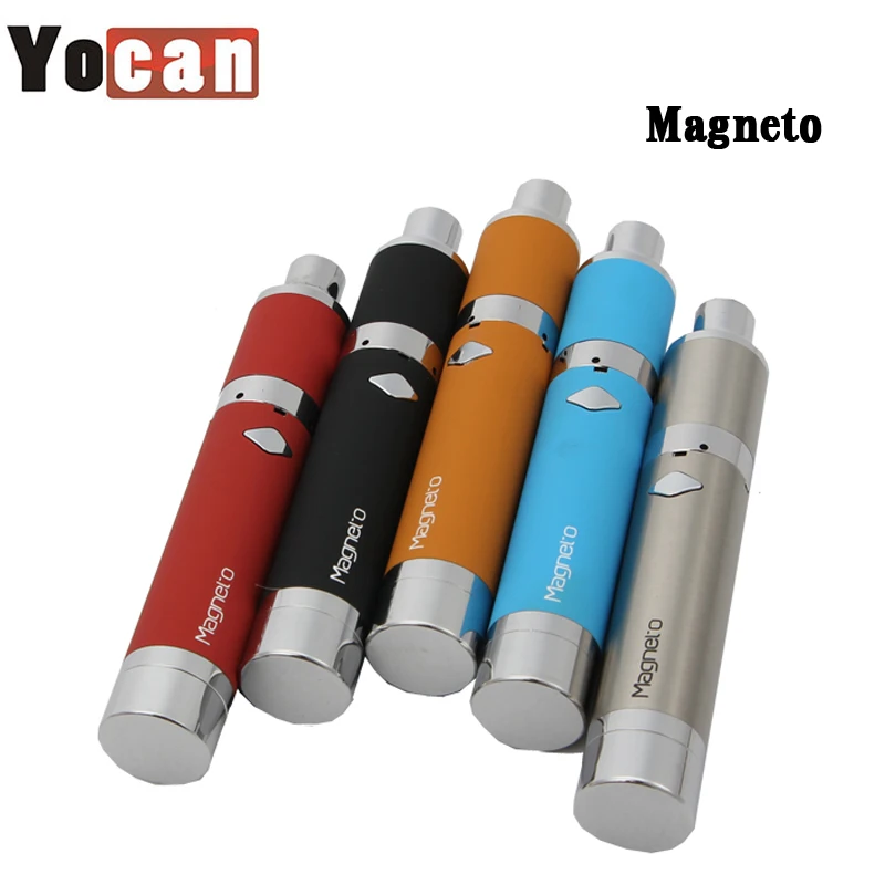 Original Yocan Magneto Wax Vpae Kit Smoking Pen 1100mah Battery Magnetic Coil Cap with Dab Tool Electronic Cigarette Vaporizer |