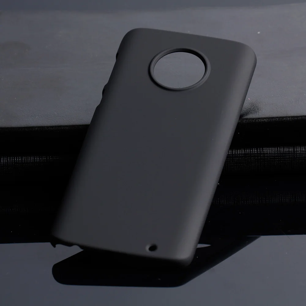 Матовый пластиковый чехол 5.93For Moto G6 Plus для Motorola двойной телефон задняя крышка