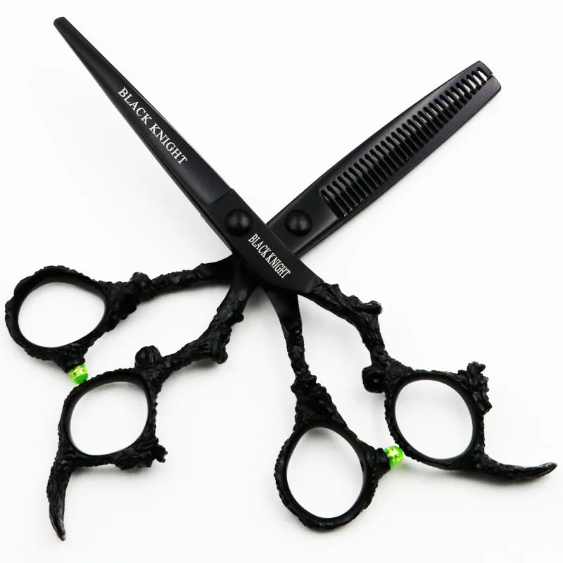 hair scissors 6inch professional hairdressing scissors high quality cutting and thinning scissor set barber shears