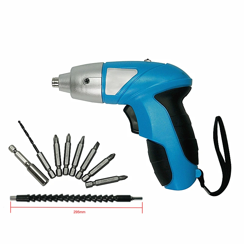 

Rechargeable Electric Screwdriver with LED Light for Household maintenance