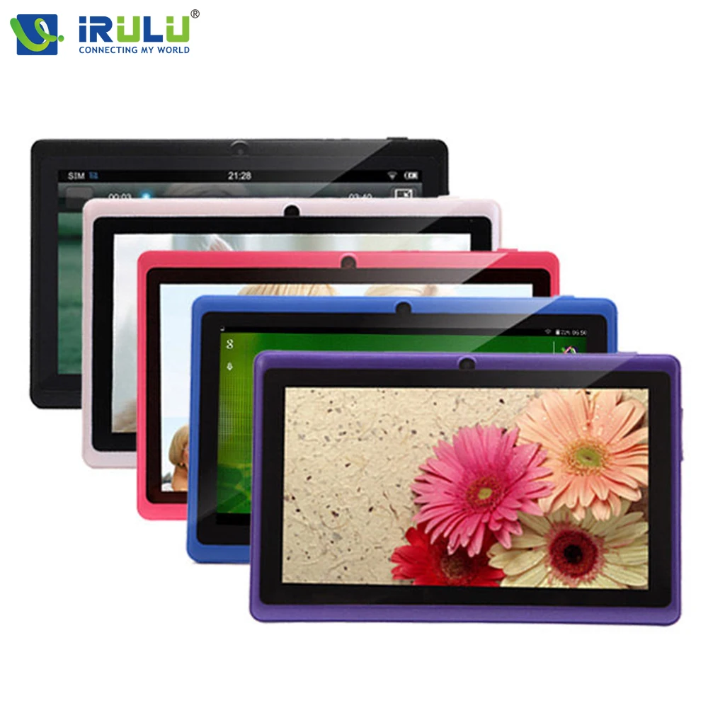 Оригинальный iRULU EXpro X1 7''Tablet Allwinner 4 ядра Android 8 ГБ Встроенная память двойной Cam