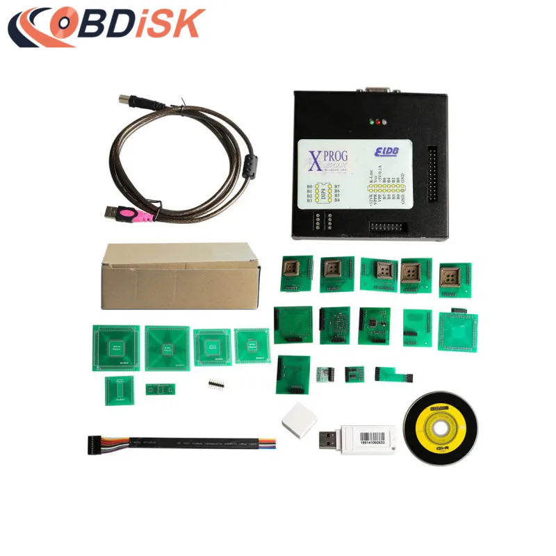 Hot Selling XPROG V5.60 XPROG 5.60 ECU Programmer XPROG-M X-PROG V5.6 Box with USB Dongle Free Shipping