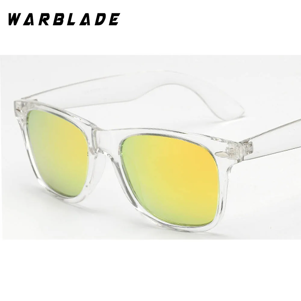 Солнцезащитные очки с заклепками WarBLade UV400 для мужчин и женщин брендовые ретро