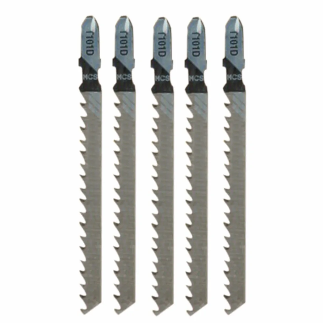 5pcs New T101D Jigsaw Blades Fast Clean Cuts In Chipboard Softwood