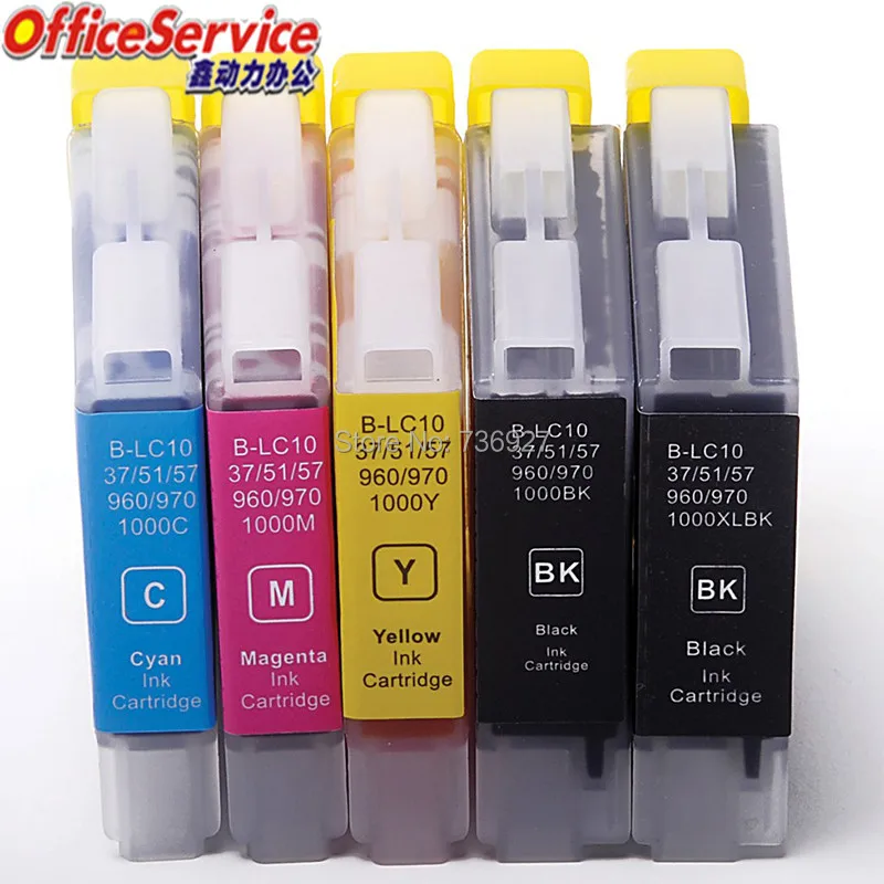 10x Compatible Ink Cartridge Lc10 Lc37 Lc51 Lc57 Lc960 Lc970 Lc1000 For Brother Dcp 150c Dcp 350c Mfc 680cn Mfc 880cdn Printer Ink Cartridge Cartridge For Printerbrother Printer Ink Cartridges Aliexpress
