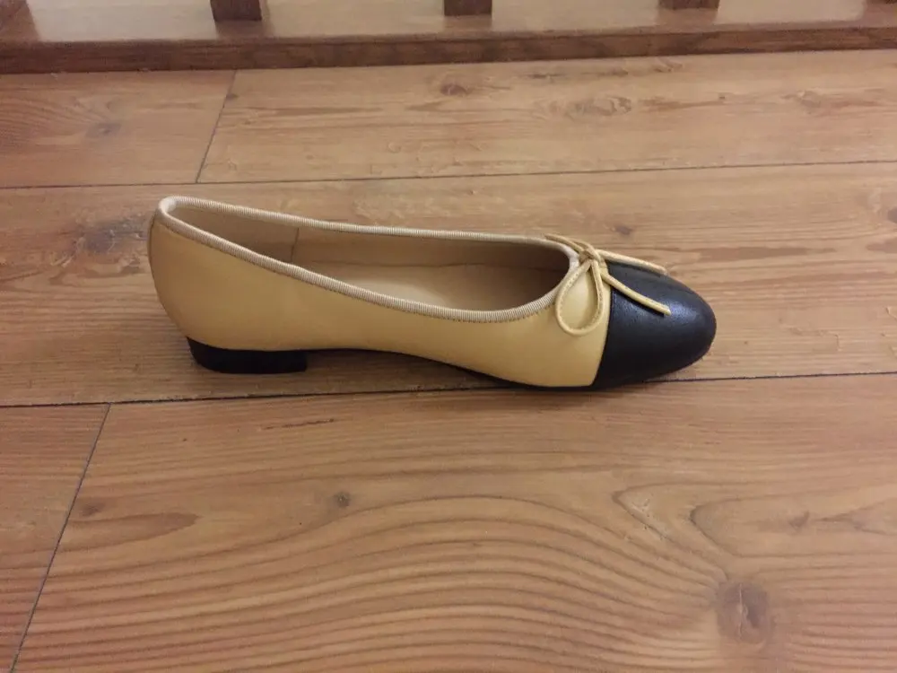 2019 new women flats shoes ballet flats Fashion slip on cut outs flat women shoes real genuine leather female shoes casual shoes