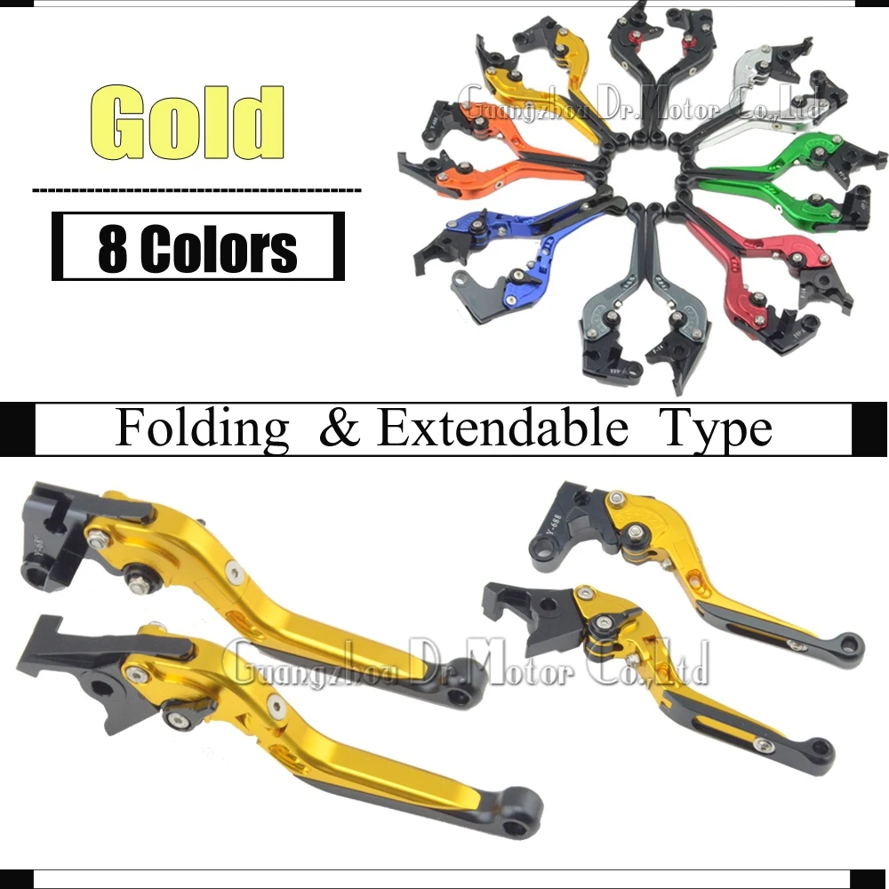 

Folded Extendable Motorcycle Brake Clutch Levers  for Honda CBF1000 2006-2009 VFR800/F 2002-2015 VTR1000F / FIRESTORM 1998-2005