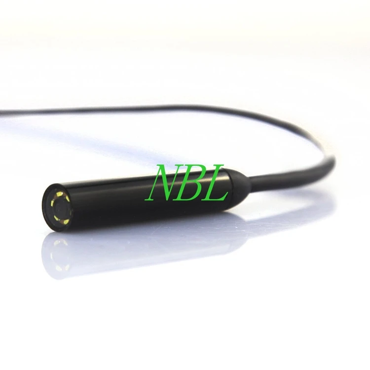 USB Borescopes High Resolution 2MP 9mm Mini 5M HD Waterproof Wire Endoscope 1/6 CMOS 6 LEDs USB Endoscope Borescope Camera