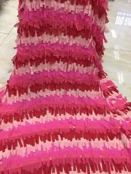 

New design Hot sale Nigerian lace fabric S-12340 embroidery African net fabric