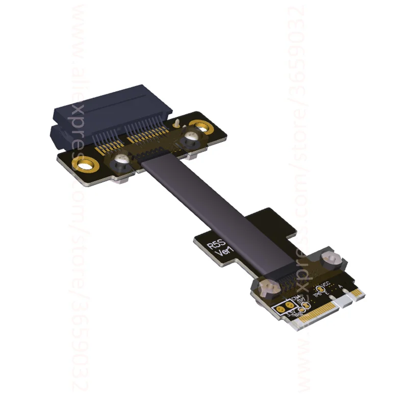 Плата расширения M.2 WiFi A.E Key A + E к PCI e 1x x1 Райзер расширитель адаптер ленточный