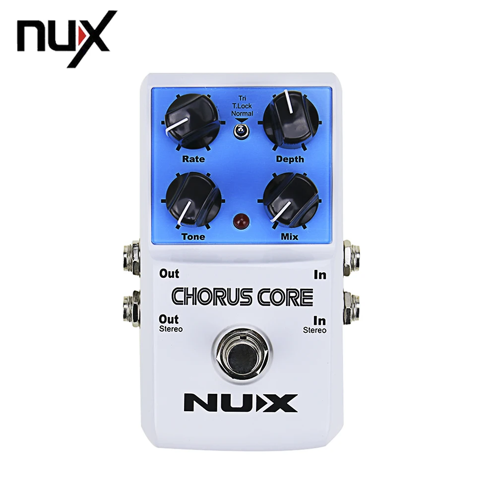 NUX CHORUS CORE Multi Modulation Guitar Effects Pedal Chorus Flanger ...