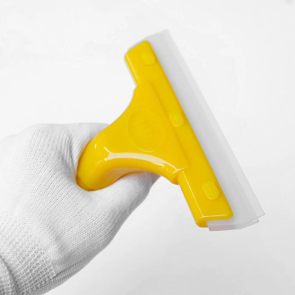 

Pro handle rubber Squeegee, 16*14cm scraper with Rubber blades MX-QH09 5pcs/pack whole sale