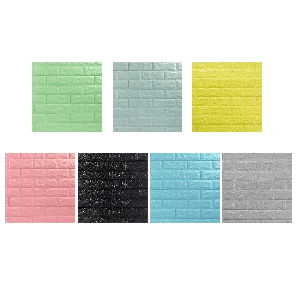 

3D Brick Wallpaper Peel and Stick Wall Panel Living Room Stickers Bedroom Kids Room Brick Self adhesive Wall Papers Home Decor
