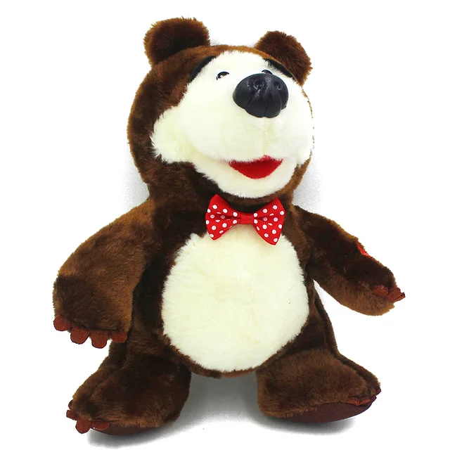 masha and bear plush