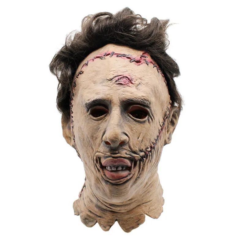 

Texas Chainsaw Massacre Leatherface Masks Scary Movie Cosplay Halloween Costume Props High Quality Toys