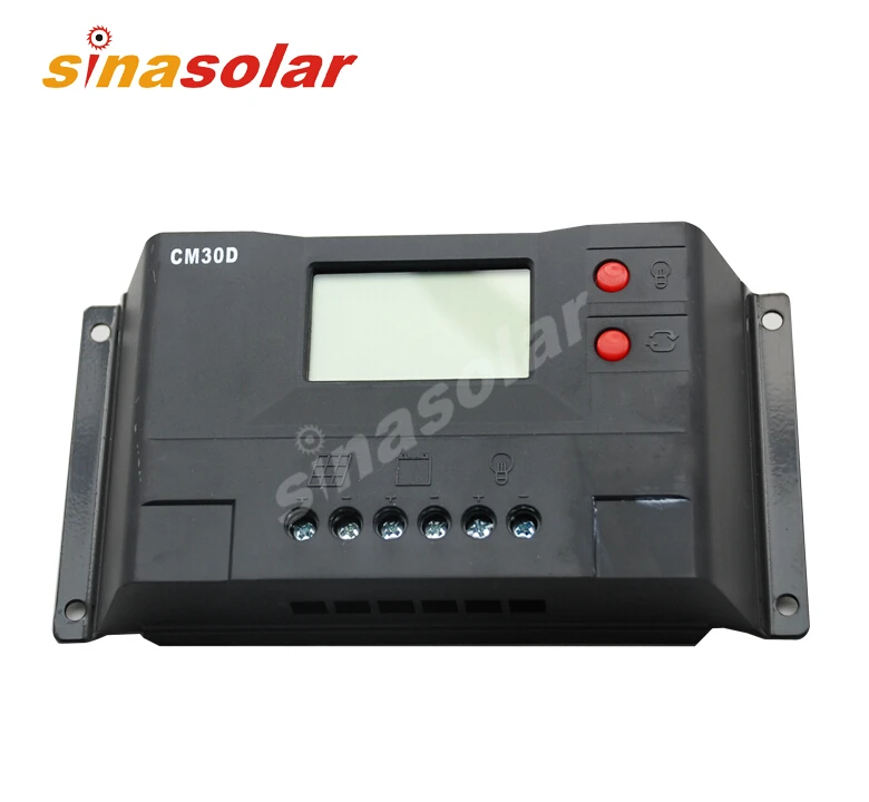 

30A 12V/24V Solar Charge Controller/Regulator With USB Power And LCD Display