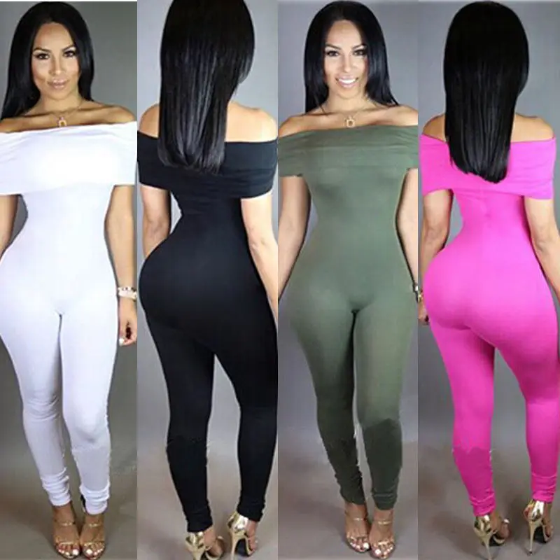 Hot Women Slim Sleeveless Bodycon Bodycon Romper Jumpsuit Clubwear