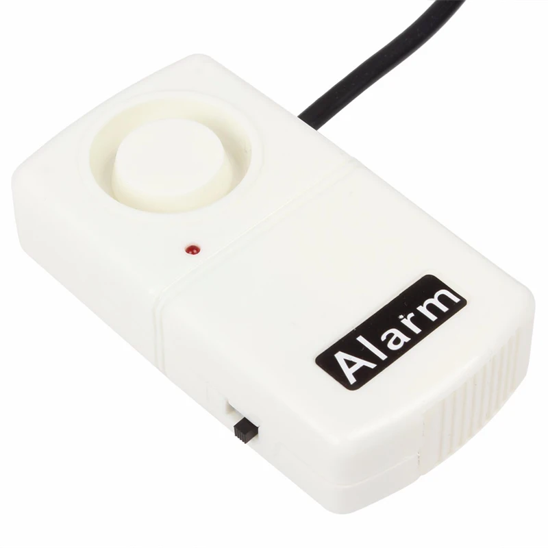 220V Мощность Аварийная сигнализация белый 120db дома охранной сигнализации светодиодный индикатор сигнала тревоги Автоматическая Мощность: micro sim карта/отказ Мощность кроя Предупреждение