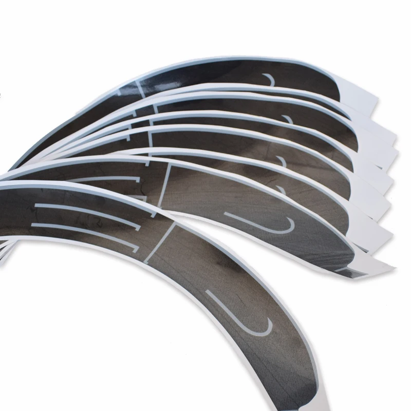 

HED jet9 88C Wheel Stickers Set for Road Bike Fixed Gear, Black color, Cycling Decals