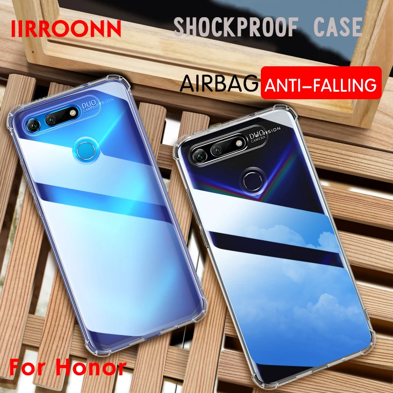 

IIRROONN Phone case For Huawei honor 8 9 10 lite V 10 20 8x play case cover tpu for honor 9lite note10 20i honor play case