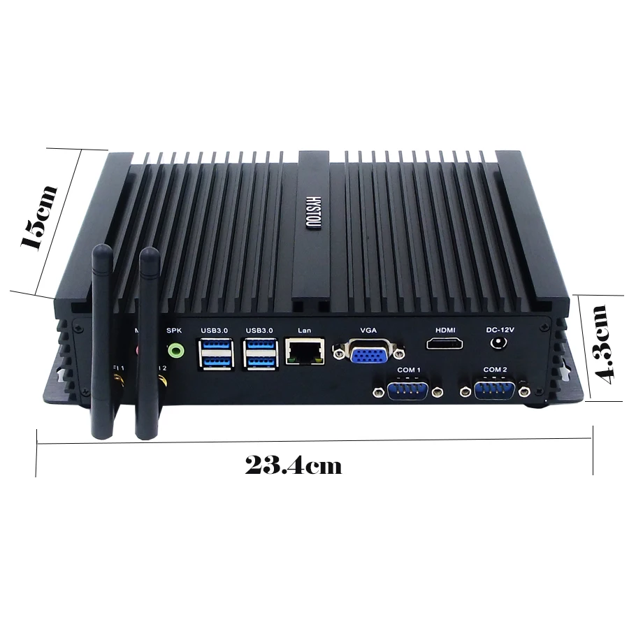 Core i7 5550u мини ПК портативный windows 7 vga hdmi поддержка 16 Гб ram 12 v minipc промышленный RTL8168E