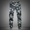 Linen Pants Men 2022 New Fashion Men Floral Print Joggers Male Casual Summer Pants Mens Sweatpants ► Photo 3/4