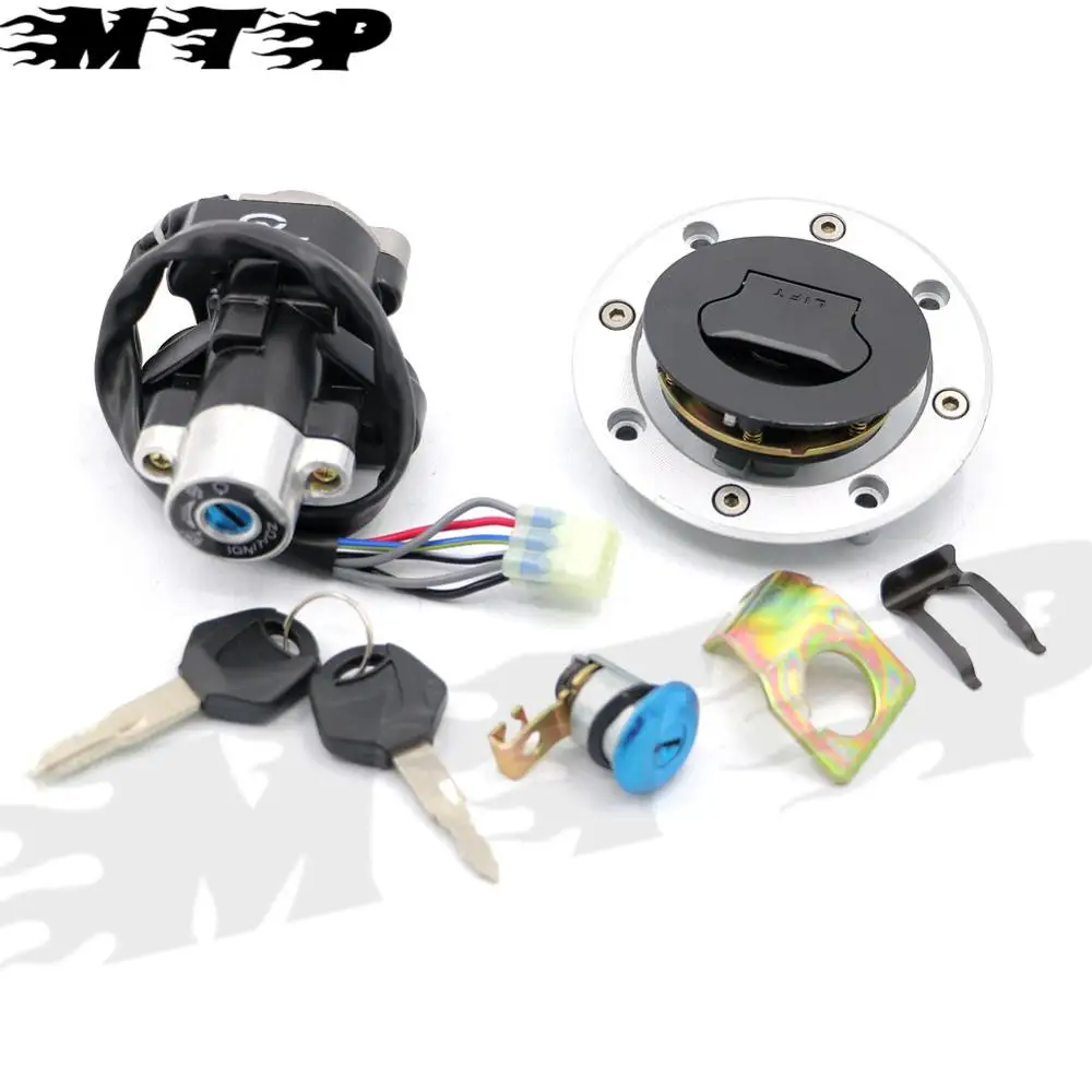 

Motorcycle Ignition Key Switch Lock+ Fuel Gas Cap Cover+ Keys for Suzuki SV650 SV650S 1999-2002 2001 2000 SV 650 99 00 01 02