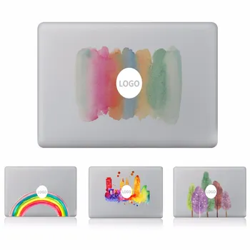 

Watercolor Rainbow Tree Vinyl Decal Laptop Sticker For DIY Macbook Pro Air 11 13 15 inch Laptop Skin