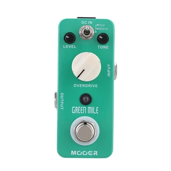 

Mooer Green Mile Micro Mini Overdrive Electric Guitar Effect Pedal True Bypass