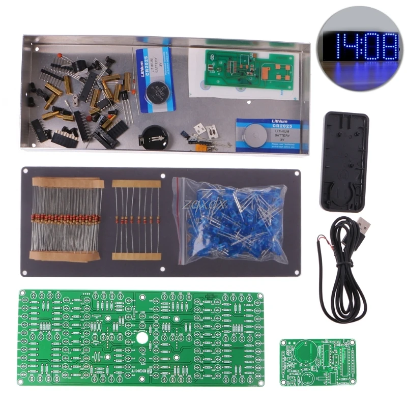 ECL-132 DIY Kit суперразмерный светодиодный экран электронный дисплей с пультом дистанционного управления и Прямая поставка