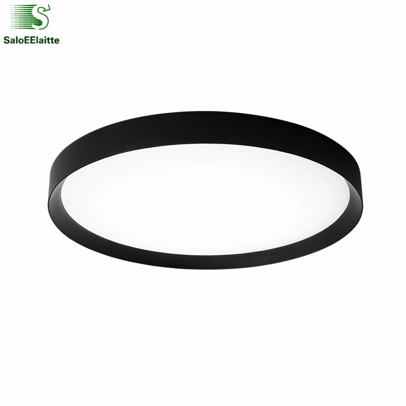  Modern Simple Round Metal Dimmable Led Ceiling Lights Lustre Acrylic Bedroom Led Ceiling Lamp Ceili - 32820347525