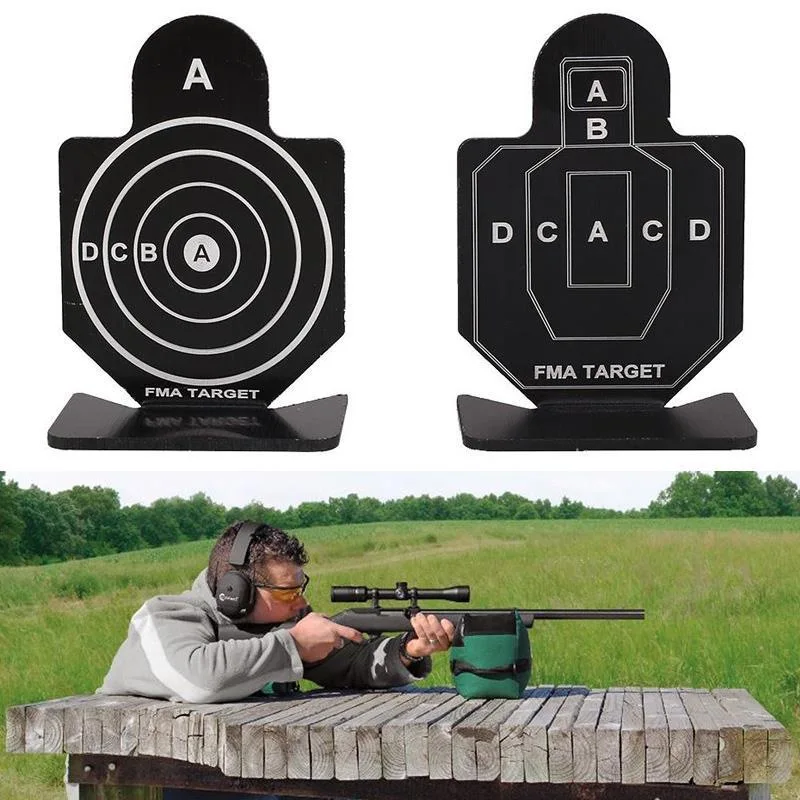 

2019 New Outdoor Metal Airsoft Tactical Hunting Shooting Target Set Durable Archery Kit Target Practice Accessor