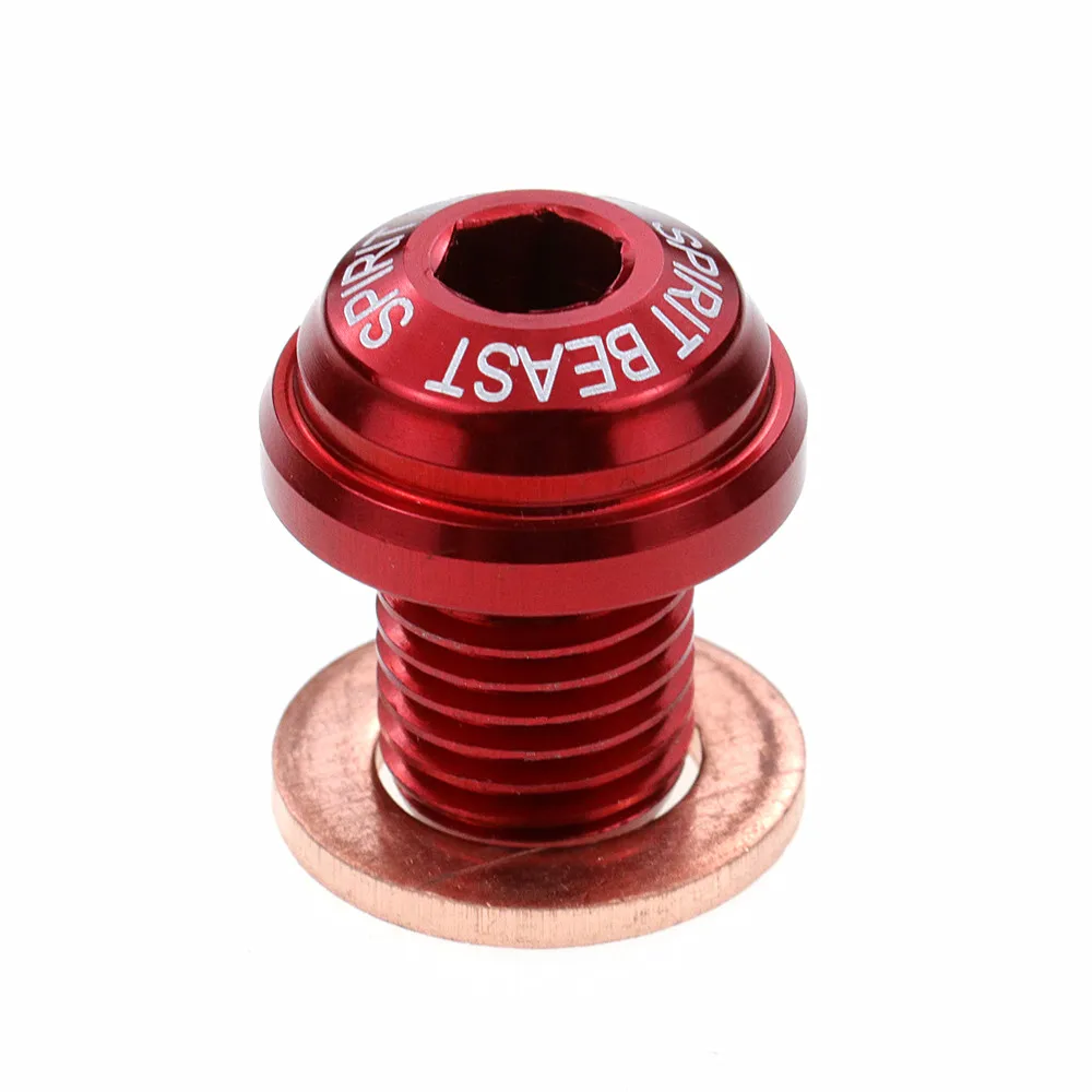 

Motorcycle Strong Magnetic Engine Clean Drain Screw M12*1.5mm Cnc Aluminum High Ornament For Honda Cb190 Cfmoto Or More