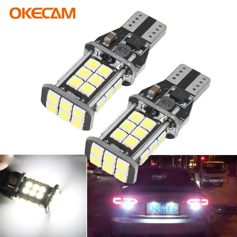 2 шт. Автомобильные светодиодные лампы Canbus W16W T15 для Audi A4 B8 A3 8P A6 C7 Q5 Q7 912 921 |