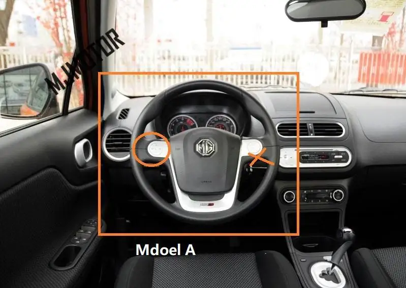 2 models Steering Wheel assy. with cruise switch button for Chinese SAIC MG3 ROEWE Auto car motor parts 30024994