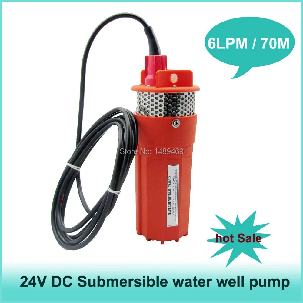 

Wholesale Farm & Ranch 24V 6LPM lift 70m deep well submersible pump great for agriculture and irrigation