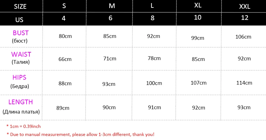 SIZE CHART-