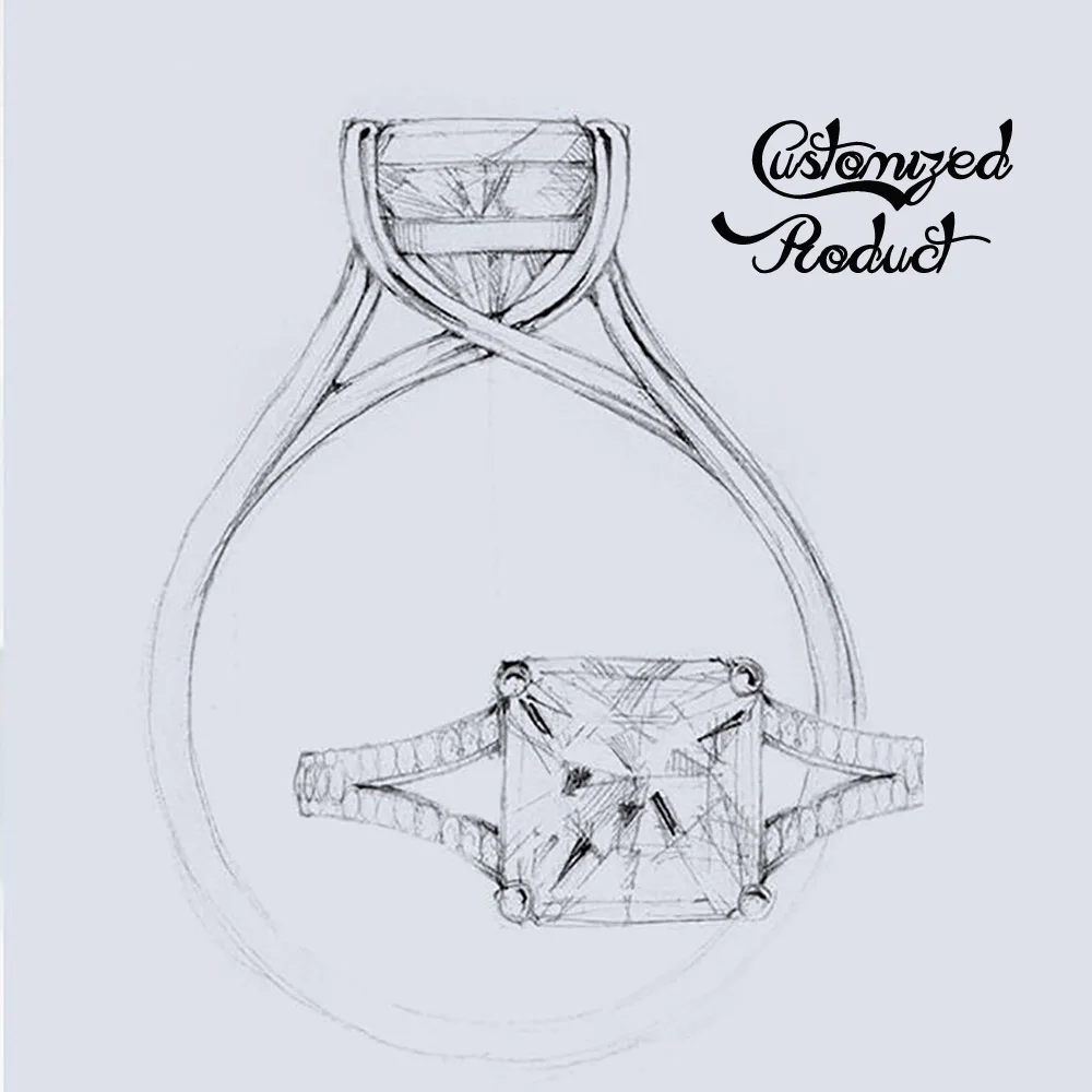

DovEggs 7.5mm F Color Moissanite