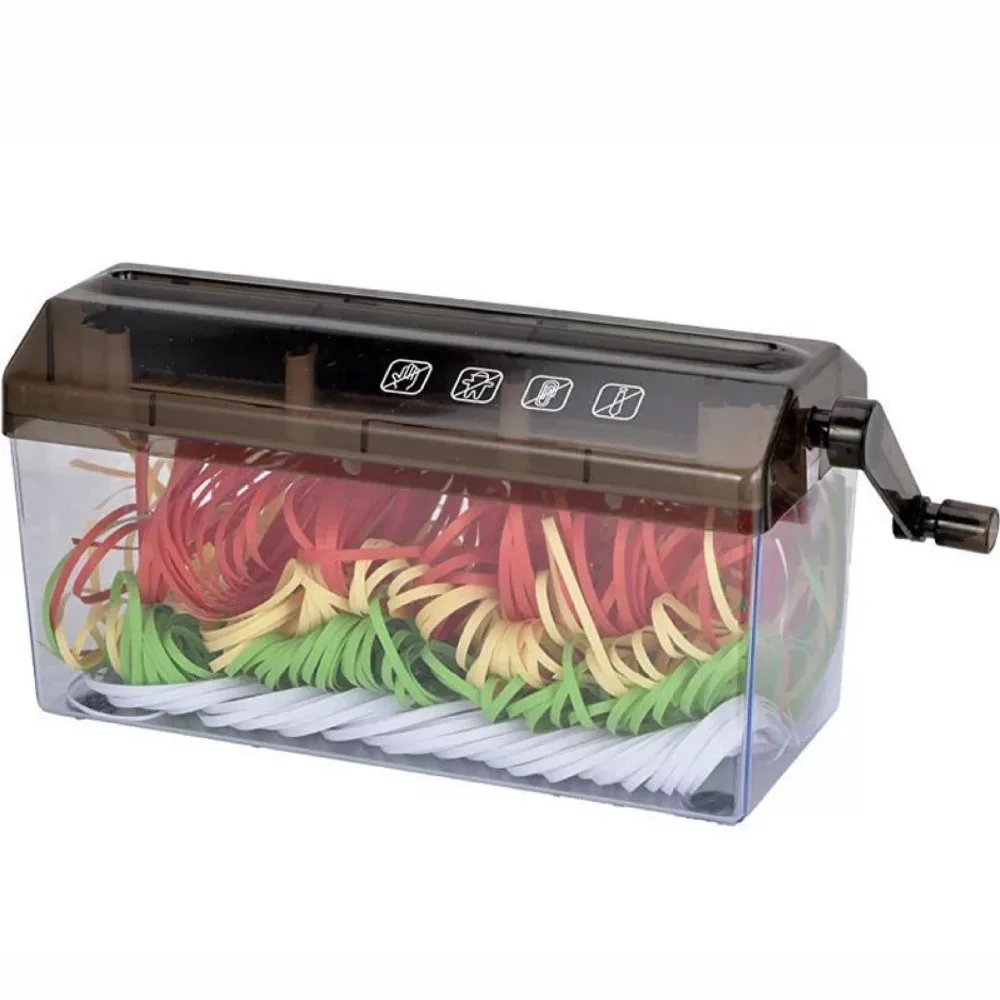 

Mini Manual cut paper shredder household small office hand shredder a4 shredder desktop strip shredder paper cutting triturador