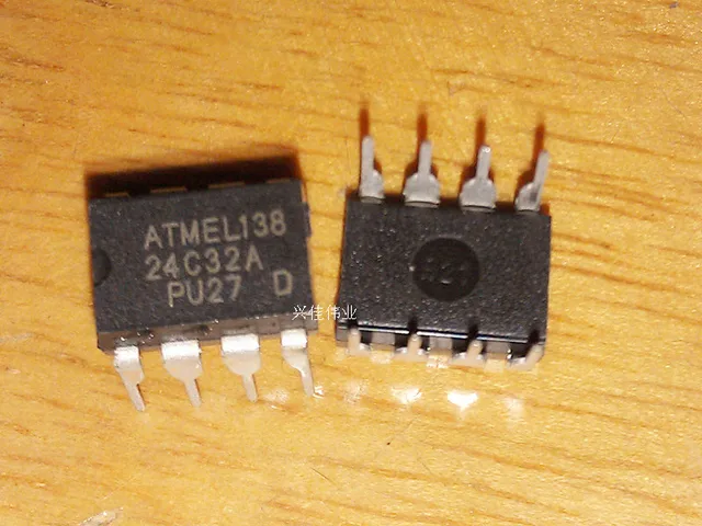 Extraordinary Offers 20PCS/LOT 24C32 24C32AN AT24C32A AT24C32A-10PU-2.7 DIP-8 Memory