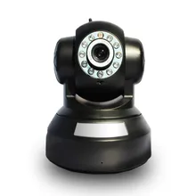 1.0MP двусторонней Аудио Чате Ребенок Камеры Wi-Fi Ip-безопасности Пан Камеры главная сигнализация Черный Видеонаблюдения Главная Камеры Безопасности Mar3