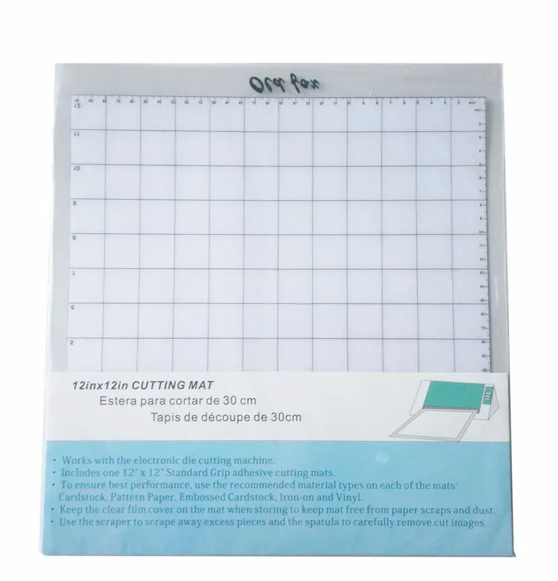 

Replacement Cutting Mat Adhesive Mat with Measuring Grid 12 * 12 Inch for Silhouette Cameo Cricut Explore Plotter Machine