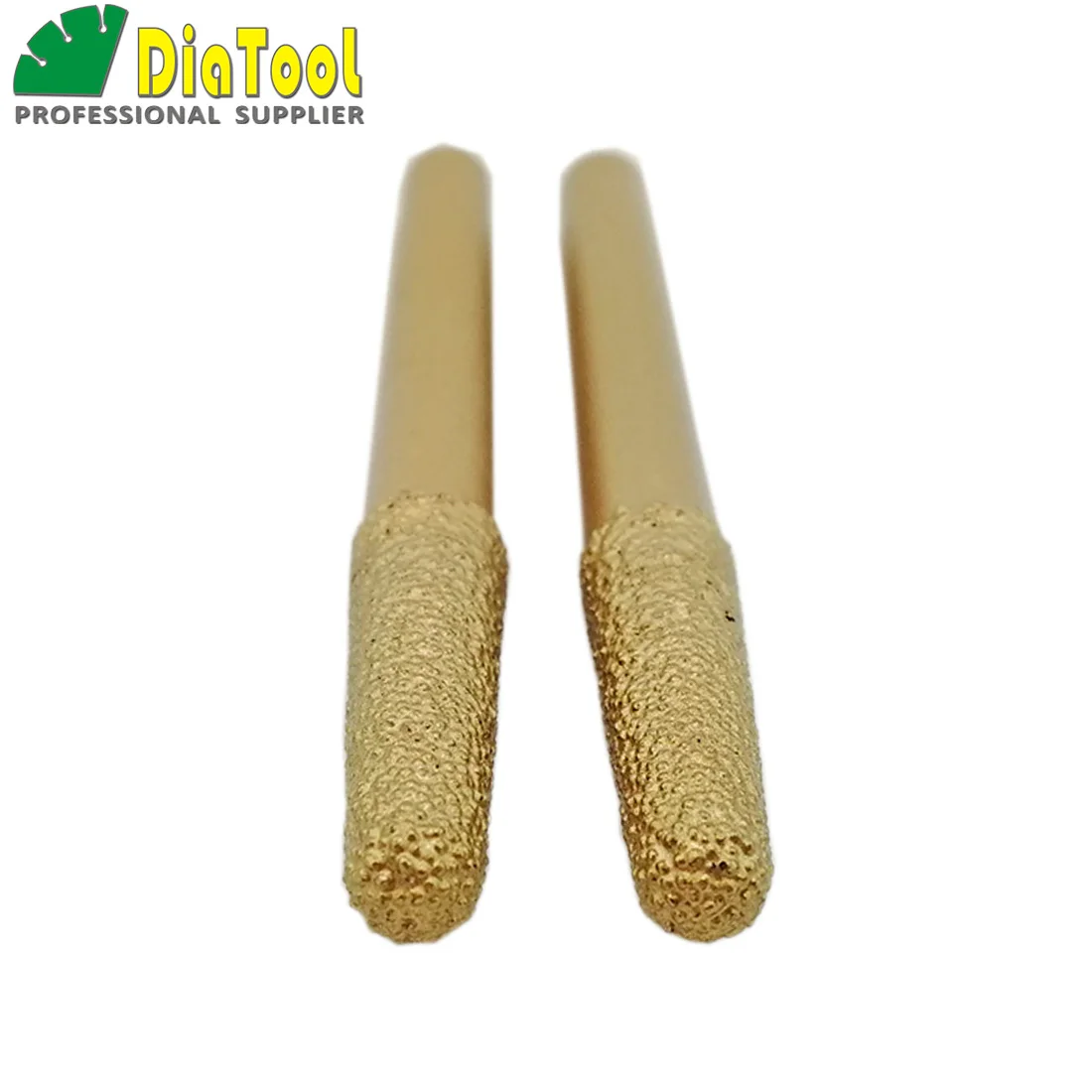 SHDIATOOL 2pcs 8-6/30MM CNC taper ball-end cutter Vaccum Brazed Diamond rotary burrs carving tools granite marble engraving bits