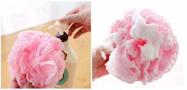 1 шт. разделочные мягкие шаровые Цветочные Бомбочки для ванны крутые банные мягкие губчатые Банные полотенца
