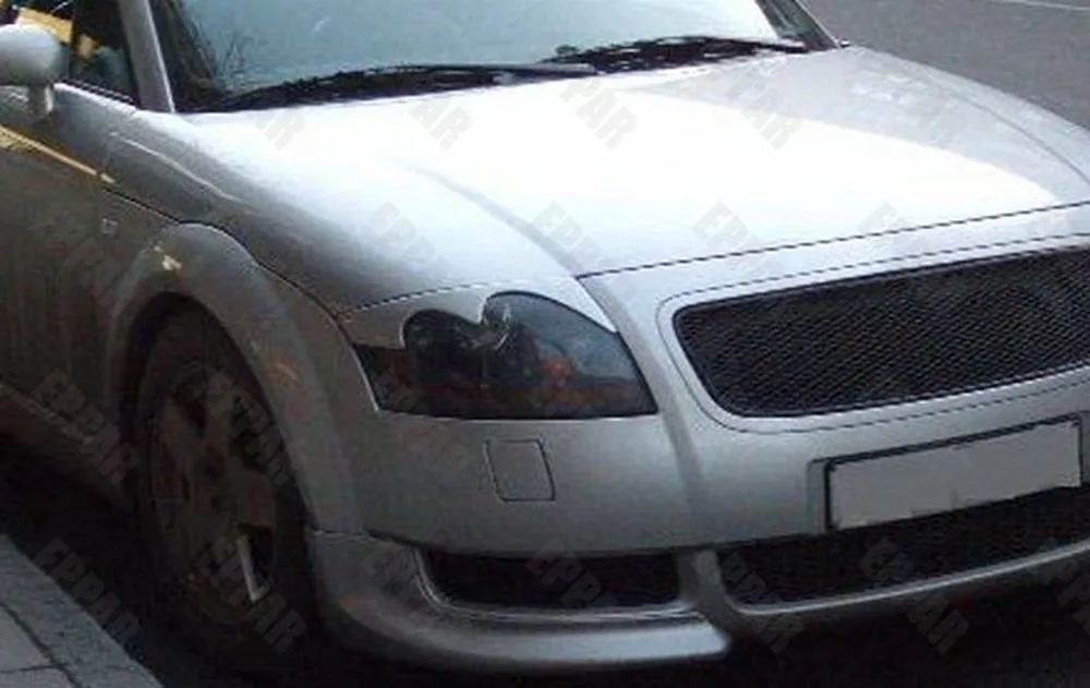 Неокрашенный Стеклопластик фар веки брови для 2000-2006 Audi TT roadster купе MK1