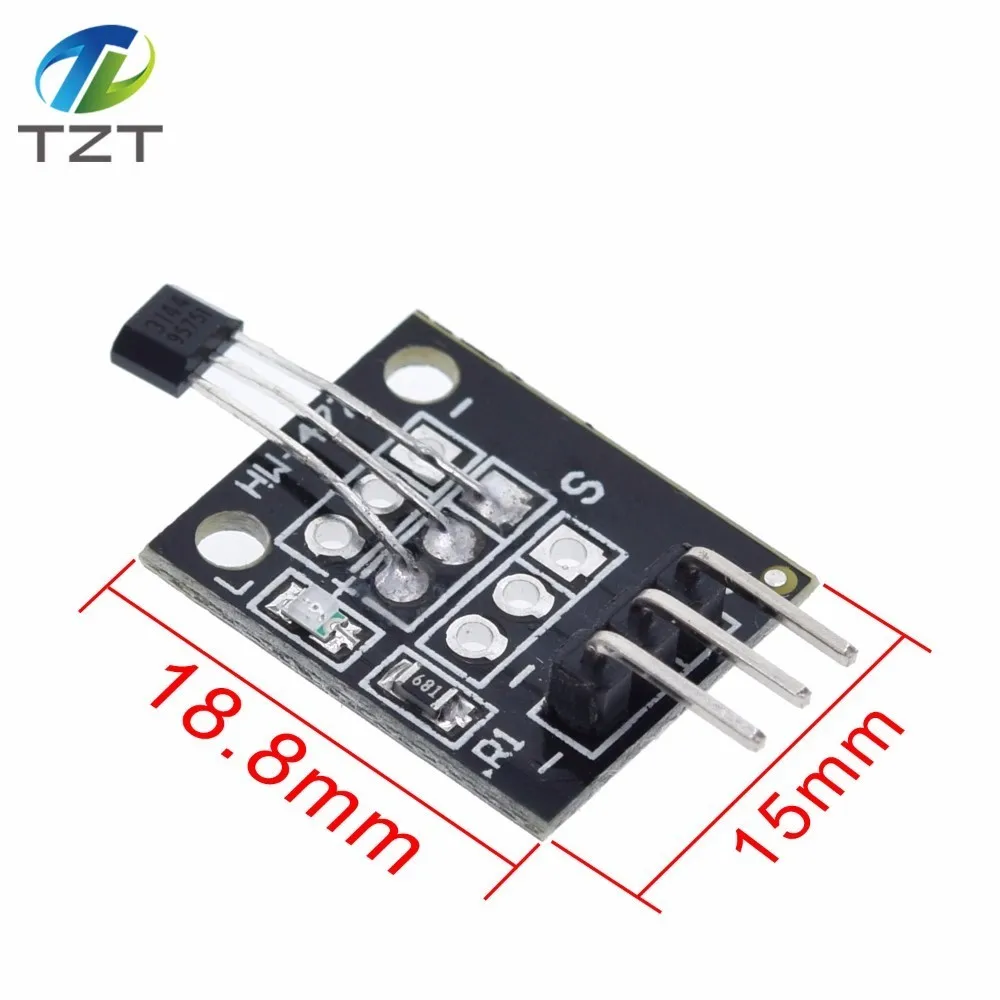 KY-003 стандартный модуль датчика тока Холла Магнитный модуль датчика для Arduino AVR Smart CarsPIC KY 003